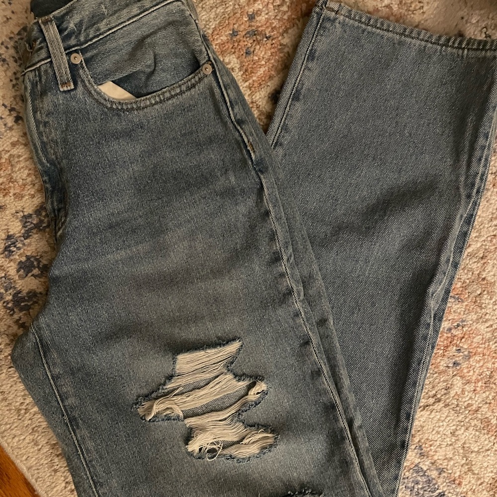 NWT Madewell Baggy Straight Jeans